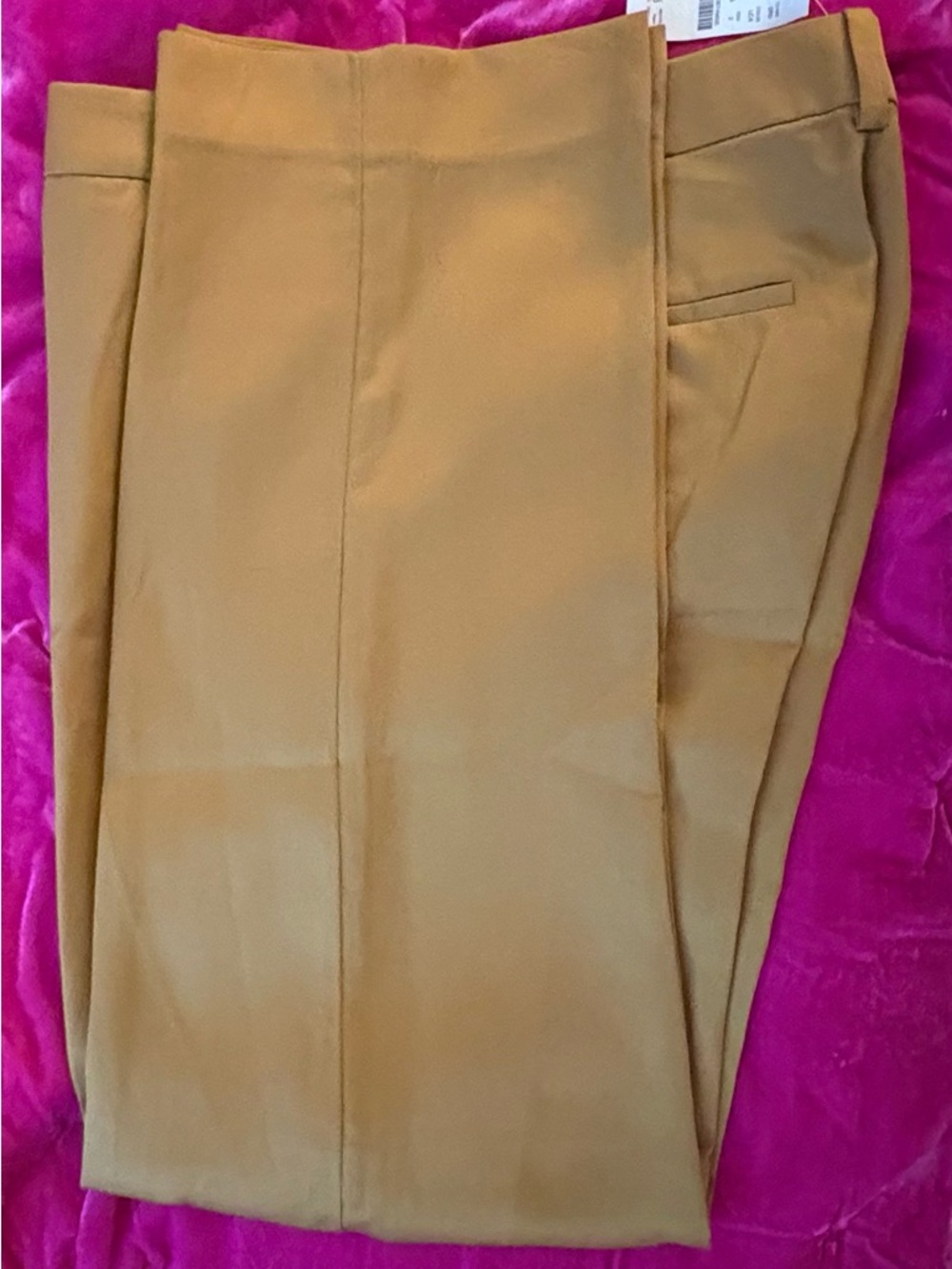 J. CREW Ingrid Gramercy High Rise Cappuccino Trouser Pants (BK254) - Picture 11 of 13